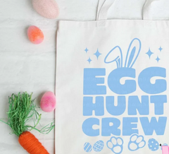 Canvas Easter Hunt Crew Bags! * Made to Order*