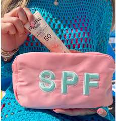 SPF- Large Peach Bag