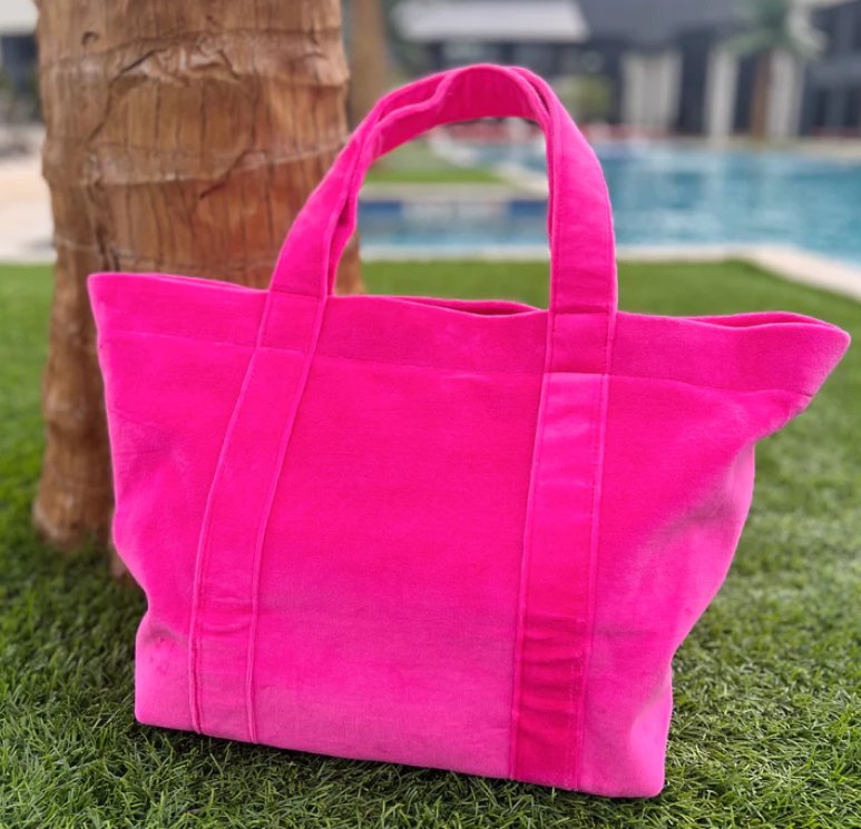 Terry Cloth Tote