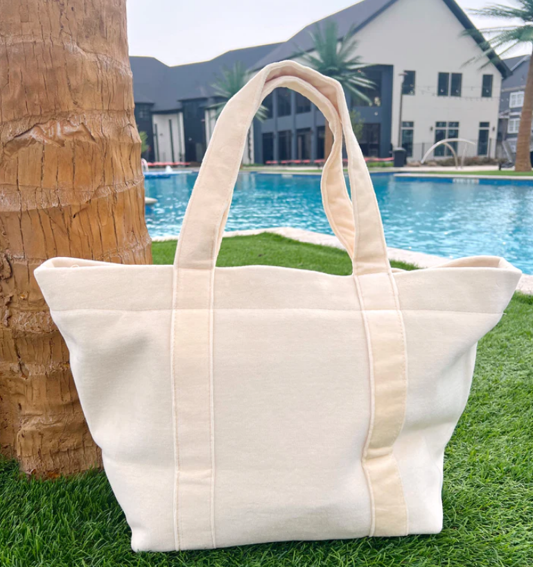 Terry Cloth Tote