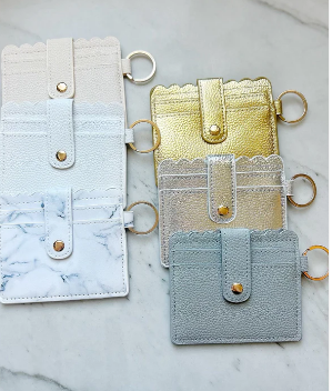 Credit Card holder Keychain